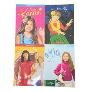 American Girl Aloha Kanani Meet Molly Good Luck Ivy Mia Paperback Books Lot Of 4